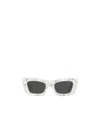 Prada Dark Grey Cat Eye Ladies Sunglasses Pr 13zs 17d5s0 50