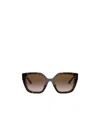 Prada Pr 24xs Rectangle-frame Sunglasses In Black