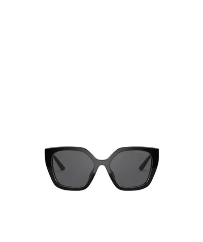 Prada Eyewear Cat-eye Frame Sunglasses In Gray