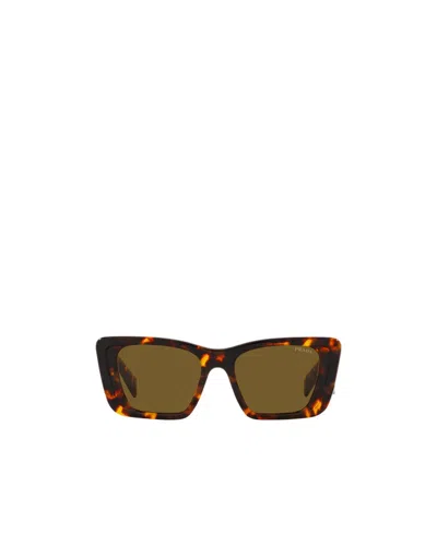 Prada Eyewear Cat In Green