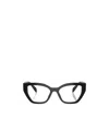 Prada Pr A16v Black Glasses In Black