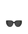 Prada Eyewear Cat-eye Sunglasses In Black