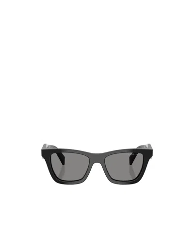 Prada Eyewear Cat-eye Sunglasses In Black