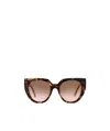 Prada Eyewear Cat-eye Sunglasses In Multicolor