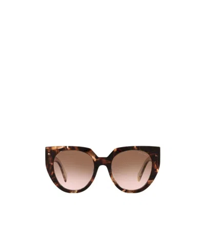 Prada Eyewear Cat-eye Sunglasses In Multicolor