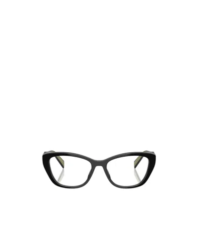 Prada Eyewear Cat-eye Glasses In Black