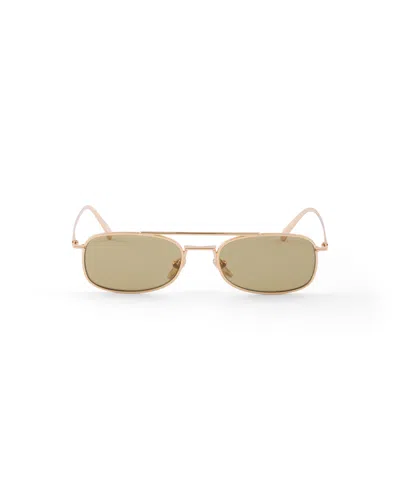Prada Eyewear Collection Sunglasses In Gold