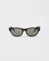 Prada Eyewear Collection Sunglasses In Brown