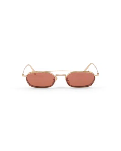 Prada Eyewear Collection Sunglasses In Gold