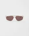 Prada Eyewear Collection Sunglasses In Brown