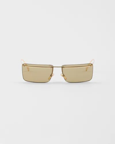 Prada Eyewear Collection Sunglasses In Green