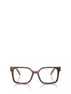 Prada Eyewear Eyeglasses In Brown