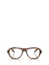 Prada Round-frame Tortoiseshell Glasses In Brown