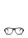 Prada Full Frame Plain Mirror In Black