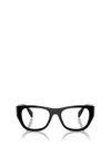 Prada Eyewear Square Frame Glasses In Black