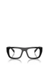 Prada 0pr D07vu Oversized Square Acetate Eyeglasses In Black