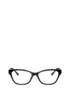 Prada 53mm Cat Eye Optical Glasses In Black