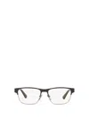 Prada 55mm Square Optical Glasses In Brown