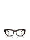 Prada Womens Brown Pr A06v Square-frame Tortoiseshell Acetate Eyeglasses In Brown