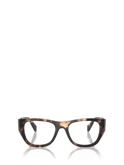 Prada Eyewear Eyeglasses In Caramel Tortoise