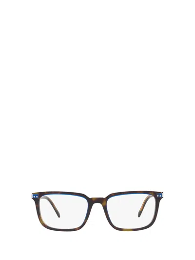 Prada Eyewear Eyeglasses In Denim Tortoise