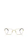 Prada Eyewear Eyeglasses In Gold