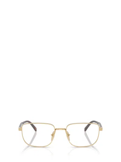 Prada Eyewear Eyeglasses In Gold