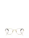 Prada Eyewear Eyeglasses In Gold
