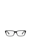 Prada 56mm Rectangular Optical Glasses In Matte Black