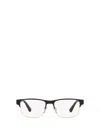 Prada 55mm Square Optical Glasses In Matte Brown