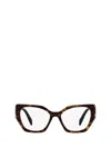 Prada Pr18wv 2au1o1 Tartarugato Glasses In Multi