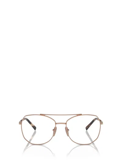 Prada Eyewear Eyeglasses In Gold