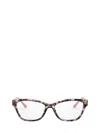 Prada 53mm Cat Eye Optical Glasses In Pink