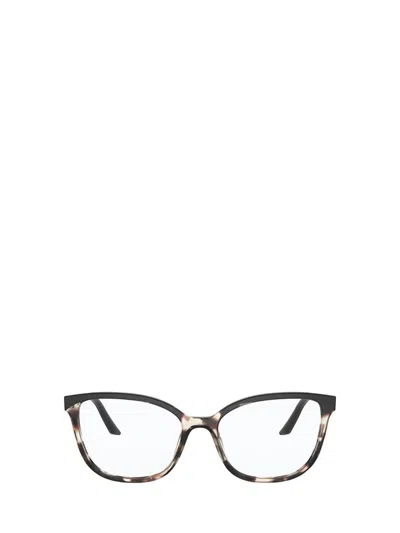 Prada Eyewear Eyeglasses In Tortoise Talc / Black