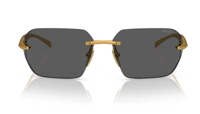 Prada Eyewear Geometric Frame Sunglasses In Multi