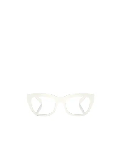 Prada Eyewear Irregular-frame Glasses In White