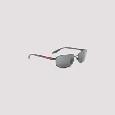 Prada Linea Rossa Sunglasses In Black