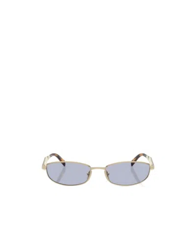 PRADA PRADA EYEWEAR OVAL FRAME SUNGLASSES