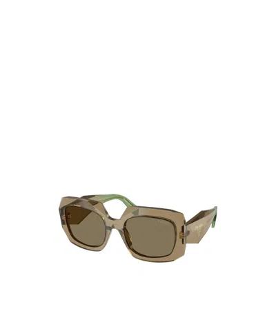 PRADA PRADA EYEWEAR OVERSIZED-FRAME SUNGLASSES