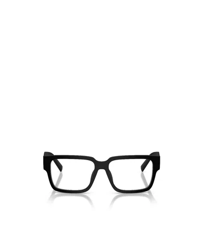 Prada Eyewear Rectangle Frame Glasses In Pattern
