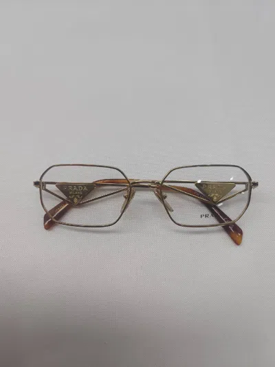 Prada Eyewear Rectangular Frame Glasses