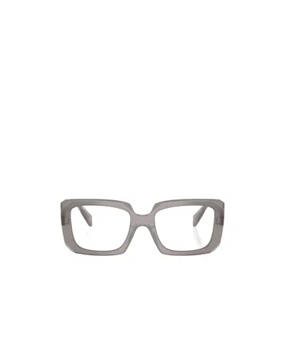 PRADA PRADA EYEWEAR RECTANGULAR FRAME GLASSES