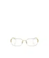 Prada Geometric-frame Glasses In Nude