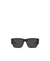 Prada Eyewear Rectangular Frame Sunglasses In Black
