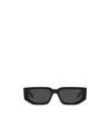Prada Eyewear Rectangular-frame Sunglasses In Black