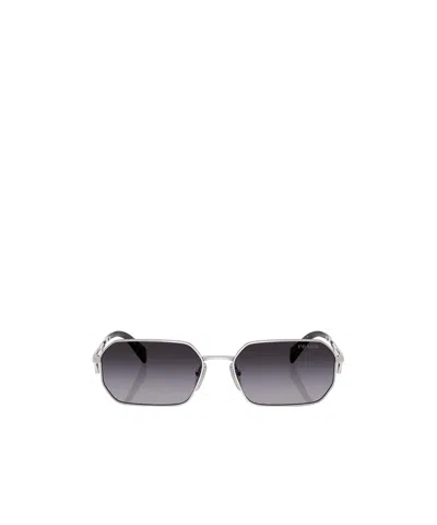 PRADA PRADA EYEWEAR RECTANGULAR FRAME SUNGLASSES