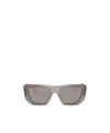 Prada Eyewear Rectangular Frame Sunglasses In Gray