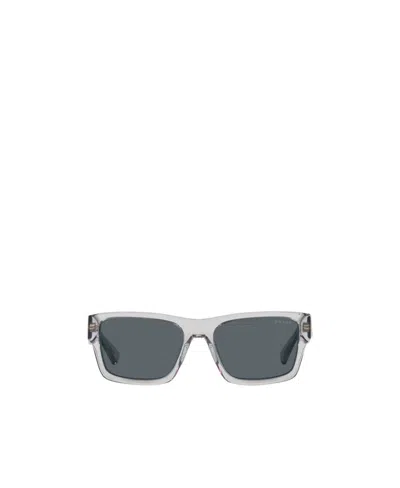 Prada Eyewear Rectangular Frame Sunglasses In Green