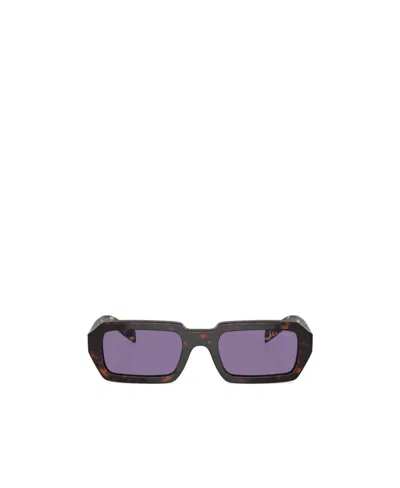 PRADA PRADA EYEWEAR RECTANGULAR FRAME SUNGLASSES