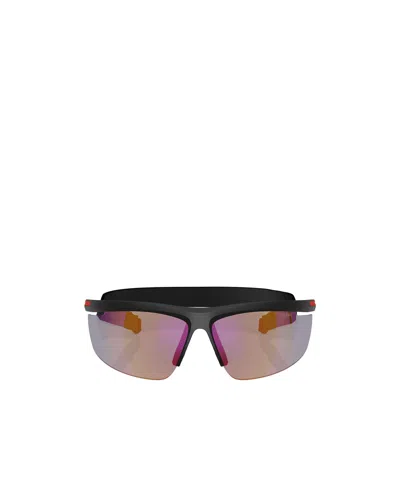 PRADA PRADA EYEWEAR SHIELD FRAME SUNGLASSES
